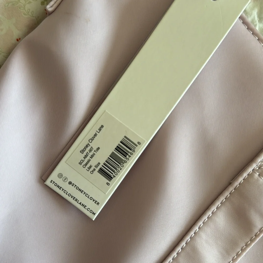 Stoney Clover Classic Mini Tote Bag Lilac NWT